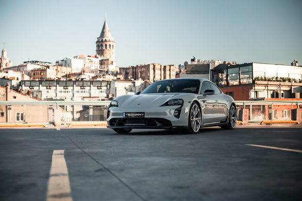 TECHART Carbon Front Spoiler I for Porsche 9J1 Taycan