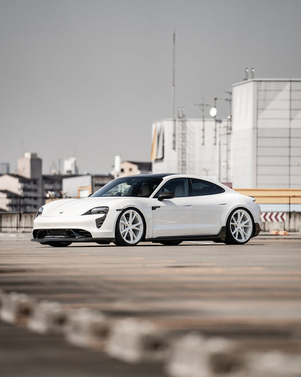 TECHART Carbon Front Spoiler I for Porsche 9J1 Taycan