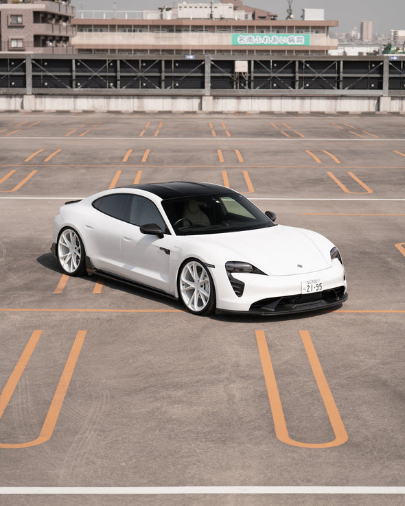 TECHART Carbon Front Spoiler I for Porsche 9J1 Taycan