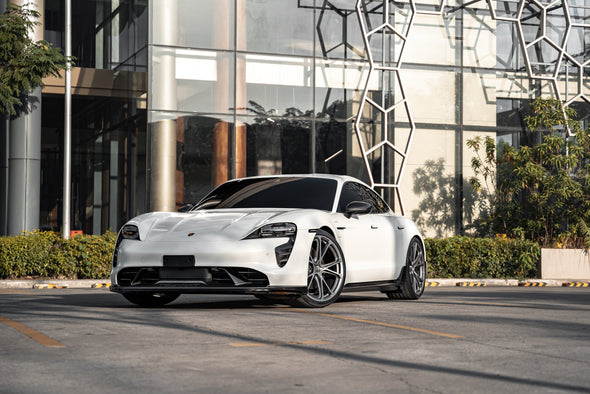 TECHART Carbon Front Spoiler I for Porsche 9J1 Taycan