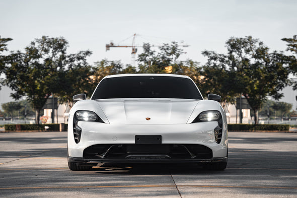 TECHART Carbon Front Spoiler I for Porsche 9J1 Taycan
