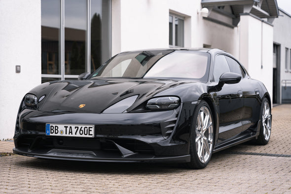 TECHART Carbon Front Spoiler I for Porsche 9J1 Taycan