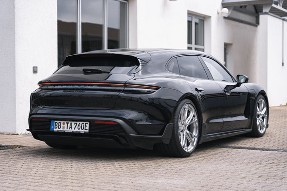 TECHART Carbon Diffusor Frame with Fins for Porsche 9J1 Taycan