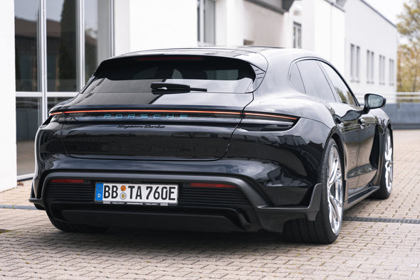 TECHART Carbon Diffusor Frame with Fins for Porsche 9J1 Taycan