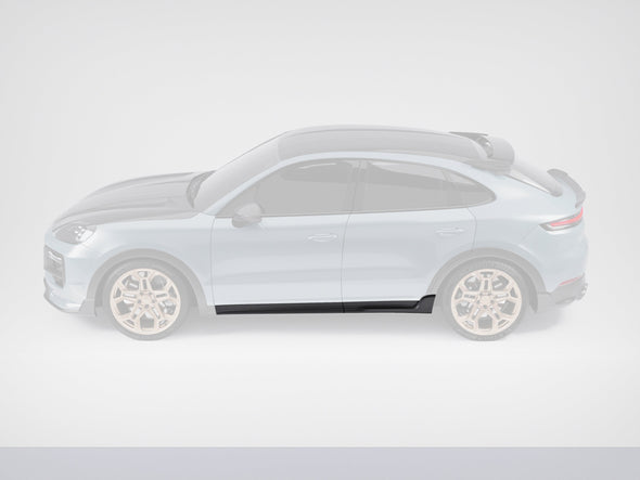 TECHART Lower Aerokit I for Porsche E3.2 Cayenne 2024+ (with SportDesign)