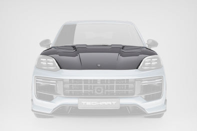 TECHART Carbon Aero Hood for Porsche E3.2 Cayenne starting 2024+