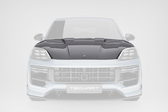 TECHART Carbon Aero Hood for Porsche E3.2 Cayenne starting 2024+