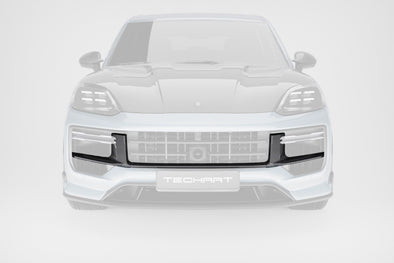TECHART Carbon Front Grille for E3.2 Porsche Cayenne all Sport Design / Turbo from 2024+
