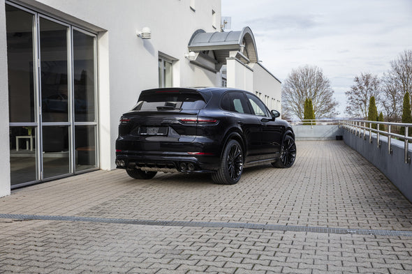 TECHART Rear Apron lower part I incl. Diffusor for Porsche E3.1 (9YA/B) Cayenne 2018-2023
