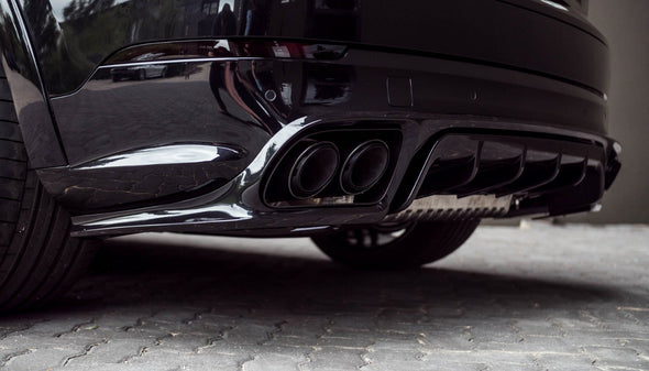 TECHART Rear Apron lower part I incl. Diffusor for Porsche E3.1 (9YA/B) Cayenne 2018-2023