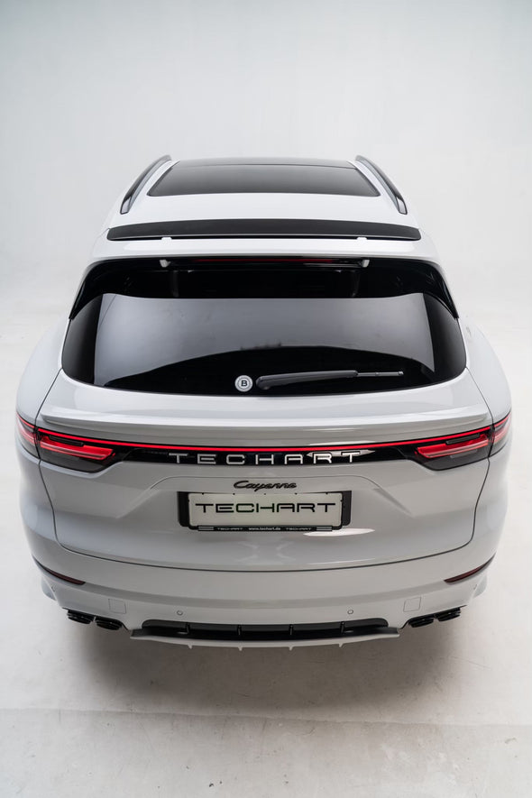 TECHART Rear Spoiler Panel for Porsche E3 (9YA) Cayenne 2018-2023
