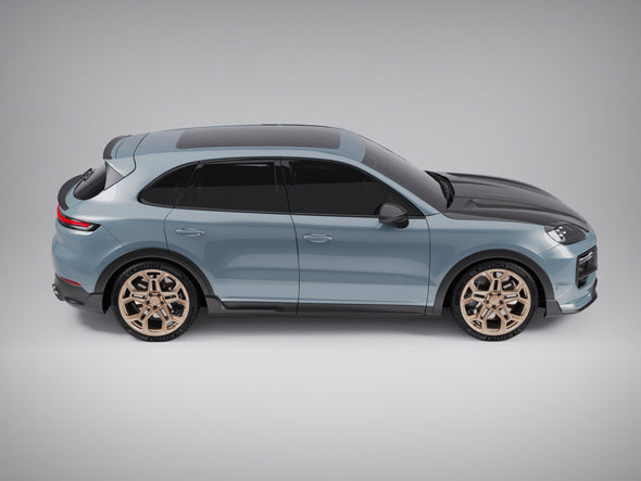 TECHART Lower Aerokit I for Porsche E3.2 Cayenne 2024+ (with SportDesign)