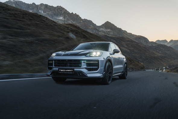 TECHART Lower Aerokit I for Porsche E3.2 Cayenne 2024+ (with SportDesign)