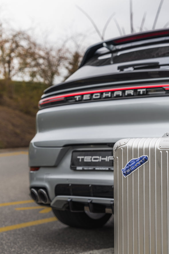 TECHART Rear Spoiler Panel for Porsche E3 (9YA) Cayenne 2018-2023