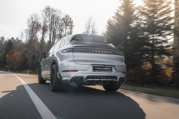 TECHART Rear Spoiler Panel for Porsche E3 (9YA) Cayenne 2018-2023