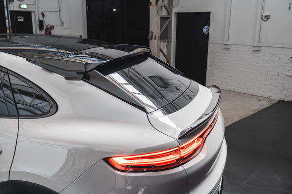 TECHART Roof Spoiler End Plates for Porsche 9YB (E3) Cayenne Coupe
