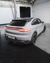 TECHART Carbon Aero Curtains Rear Hatch for Porsche 9YB(E3) Cayenne Coupe 2018-2023