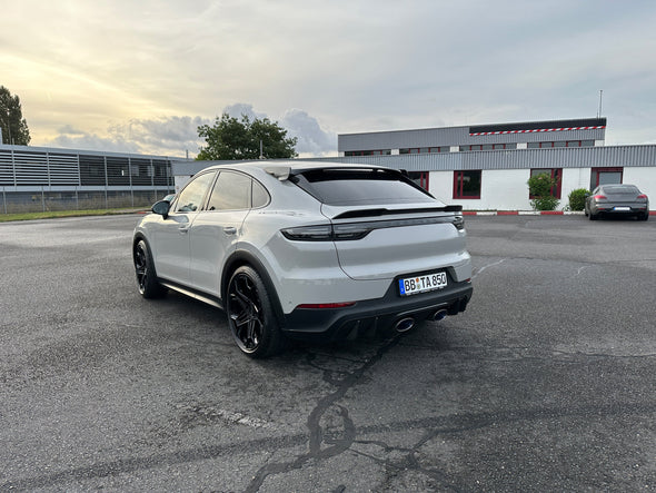 TECHART Roof Spoiler End Plates for Porsche 9YB (E3) Cayenne Coupe