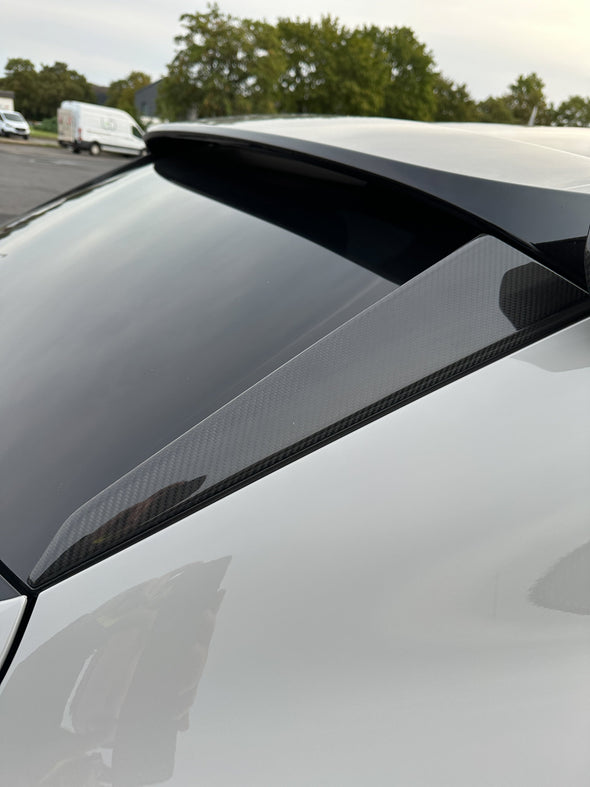 TECHART Carbon Aero Curtains Rear Hatch for Porsche 9YB(E3) Cayenne Coupe 2018-2023