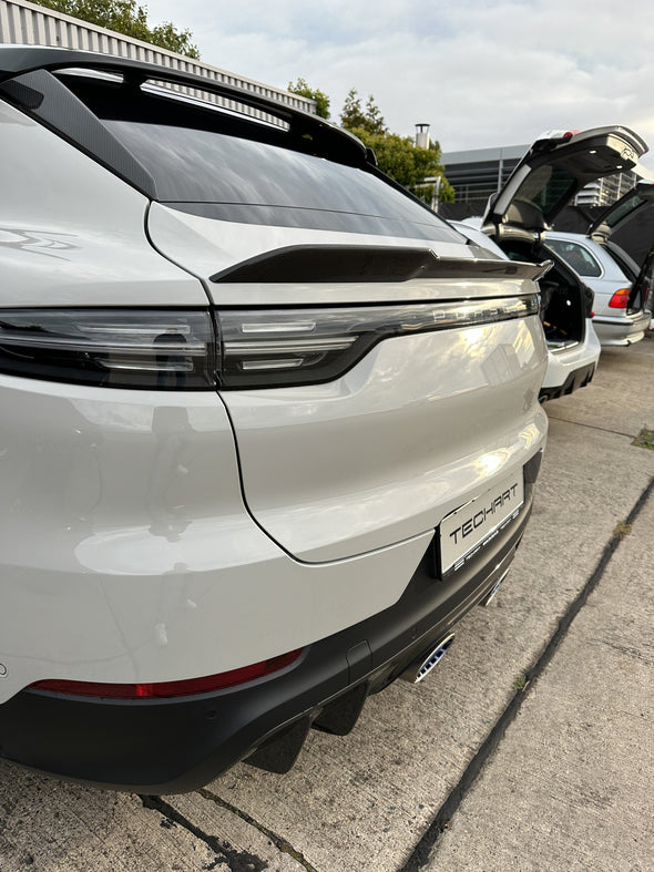 TECHART Carbon Rear Spoiler for Porsche 9YB (E3) Cayenne Coupe 2018-2023