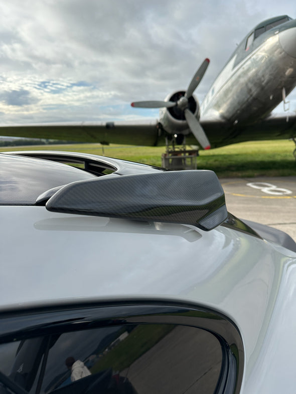 TECHART Roof Spoiler End Plates for Porsche 9YB (E3) Cayenne Coupe