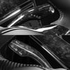 Carbonati USA Tesla Model 3 / Model Y Dry Carbon Fiber Turn Signal & Wiper Stalk Covers