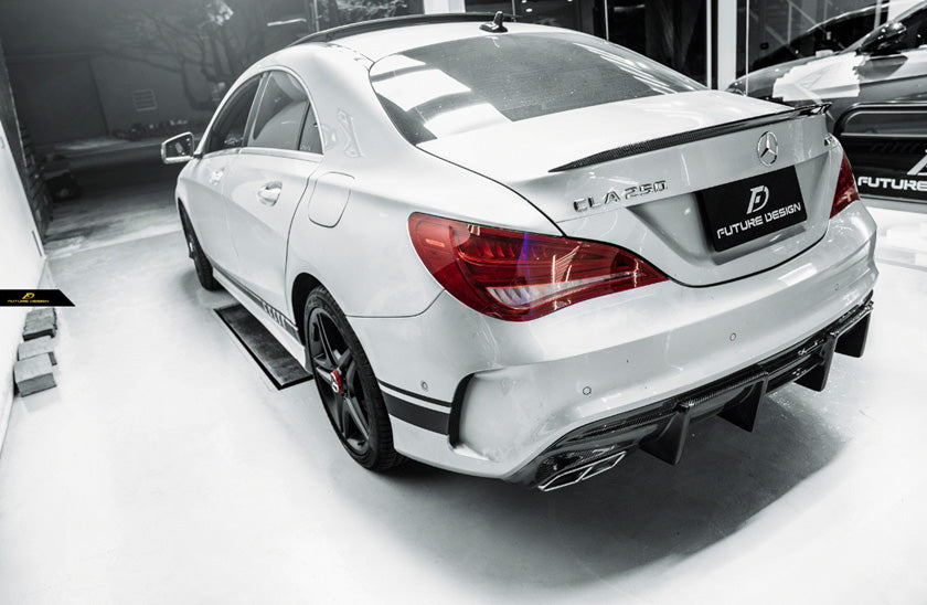 Future Design Carbon Fiber Rear Spoiler Wing for Mercedes-Benz CLA W11 –  CarGym