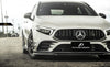 Future Design Carbon Fiber Double Layer Front Lip Stage 2 for Mercedes-Benz A-Class W177