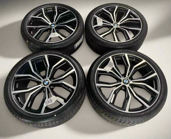 21" BMW X3 iX3 G45 / X4 iX4 G46 701M M-Performance OE Wheel Set