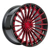 Z-Performance ZP.MODULAR 2 | DEEP CONCAVE - Blood Red Star / Gloss Black Lip