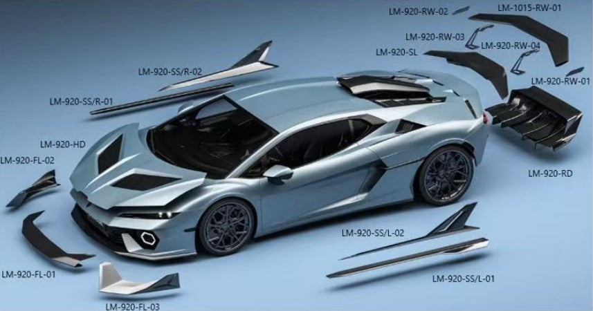 Zaceo Dry Carbon Fiber Aero Body Kit Package for… | CarGym