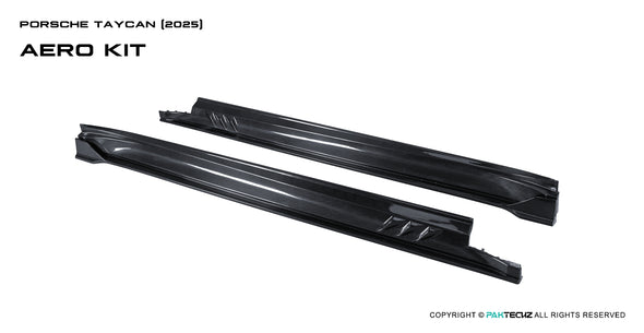 Paktechz Dry Carbon Fiber Aero Body Kit for Porsche 2025+ Taycan