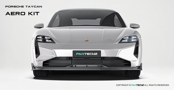 Paktechz Dry Carbon Fiber Aero Body Kit for Porsche 2025+ Taycan