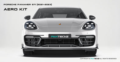 Paktechz Dry Carbon Fiber Aero Body Kit for Porsche 2021-2023 Panamera