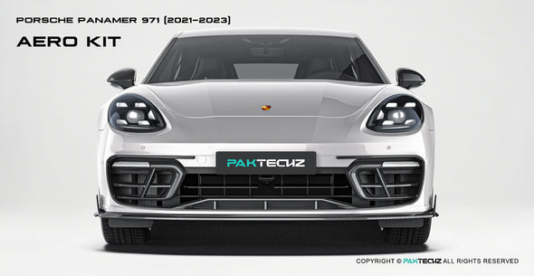Paktechz Dry Carbon Fiber Aero Body Kit for Porsche 2021-2023 Panamera