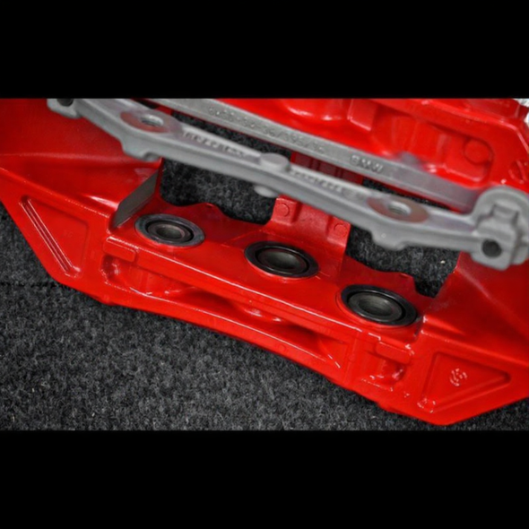BMW M-Performance Front (6 POT) & Rear (1 POT) Brake Retrofit Kit For 5-Series G30 G31 G32 / 7-Series G11 G12 / 8-Series G14 G15 G16 / X3 G01  / X4 G02 / iX3 G08 / iX I20
