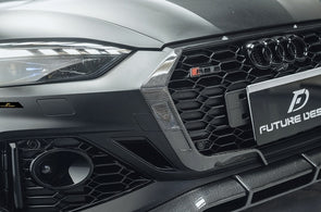 Future Design Carbon Fiber Front Grille for Audi RS5 S5 A5 B9 B9.5 2017+
