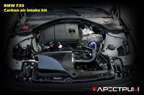 Apectrum Performance Carbon Fiber Cold Air Intake System for BMW F20 1-Series