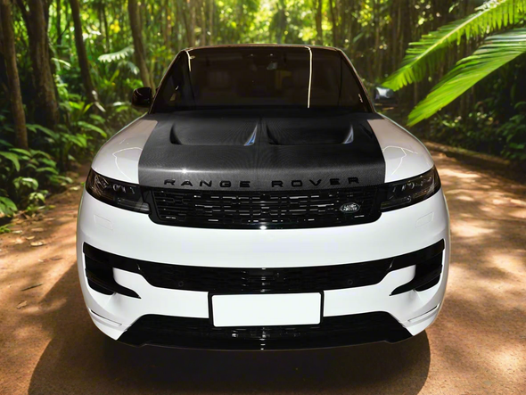 2024+Range Rover Sport SVR Style Carbon Fiber Front Hood Bonnet