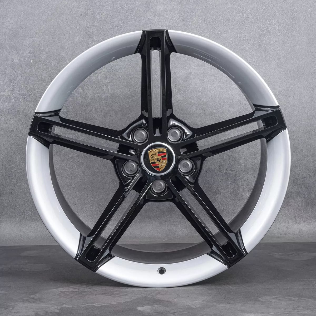 Porsche Rim Designs (Demo Car Wheels) 21” Porsche Taycan Mission E Design OE Wheels Set ...