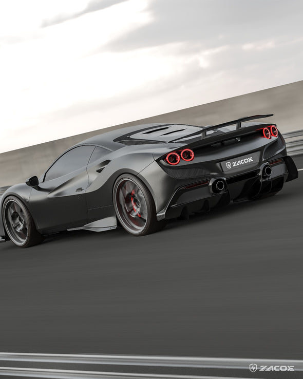 Zacoe x Ferrari F8 Tributo Carbon Fiber Body Kit