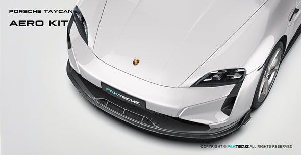 Paktechz Dry Carbon Fiber Aero Body Kit for Porsche 2025+ Taycan