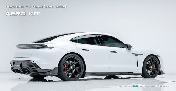 Paktechz Dry Carbon Fiber Aero Body Kit for Porsche 2019-2024 Taycan & Taycan Gran Turismo