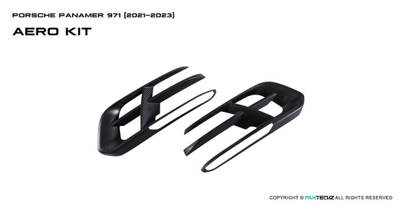 Paktechz Dry Carbon Fiber Aero Body Kit for Porsche 2021-2023 Panamera
