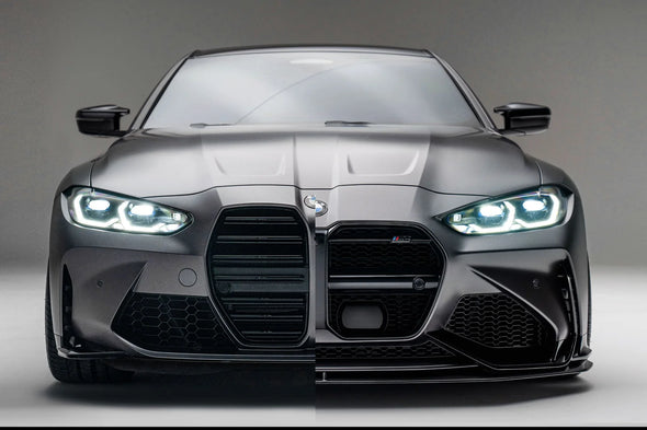 ARO 2021+ BMW M3 G80 / M4 G82 Front Bumper Kit w/ Carbon Fiber Front Lip Spoiler