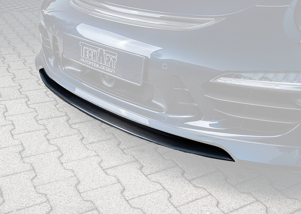 TECHART Splitter Carbon, 'glossy' for Porsche 981 / 991 / 970 Panamera as of MY14
