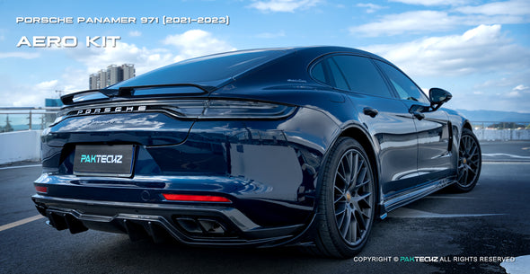 Paktechz Dry Carbon Fiber Aero Body Kit for Porsche 2021-2023 Panamera