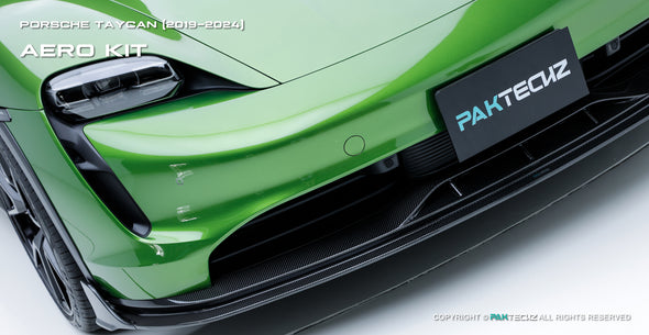 Paktechz Dry Carbon Fiber Aero Body Kit for Porsche 2019-2024 Taycan & Taycan Gran Turismo