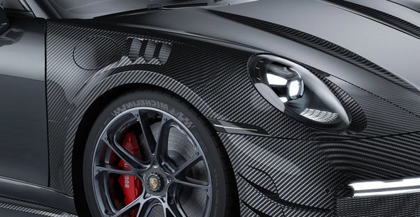 Paktechz Dry Carbon Fiber Aero Body Kit for Porsche 911 992 Turbo S 2020-2024