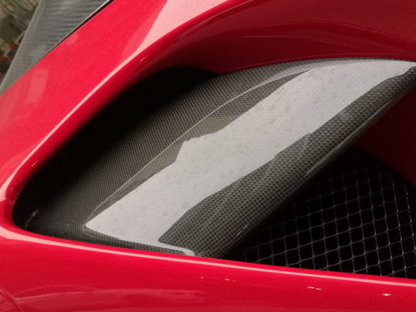 DMC Ferrari 488 GTB Carbon Fiber Air Vent Covers